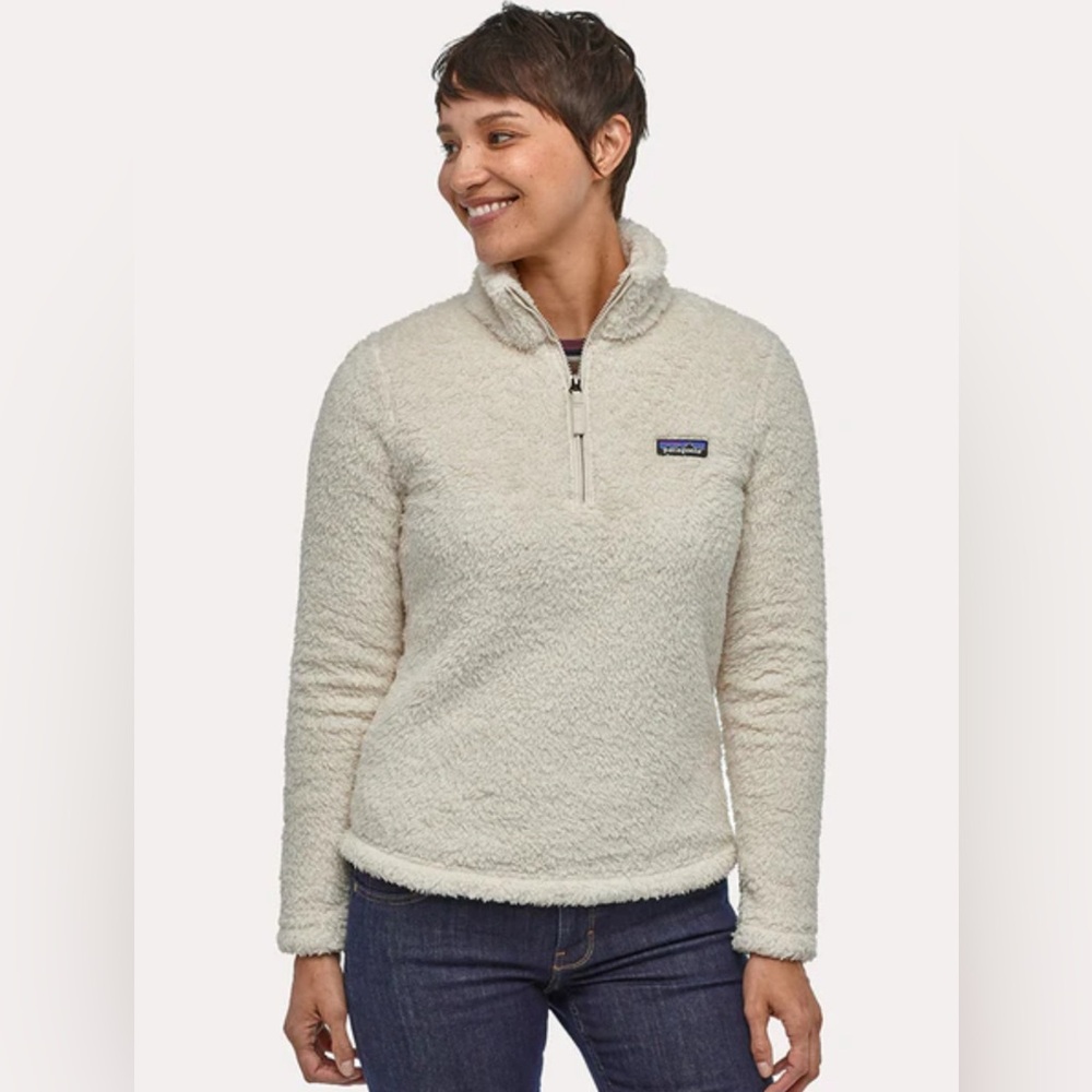 Patagonia Women’s Teddy Fleece Quarter Zip Pullover Size S